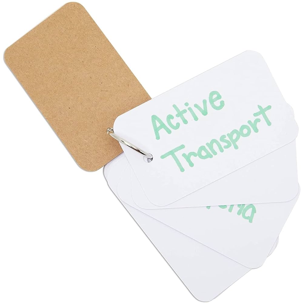 Amazon | Juvale フラッシュカード - 学習用ブランクフラッシュ