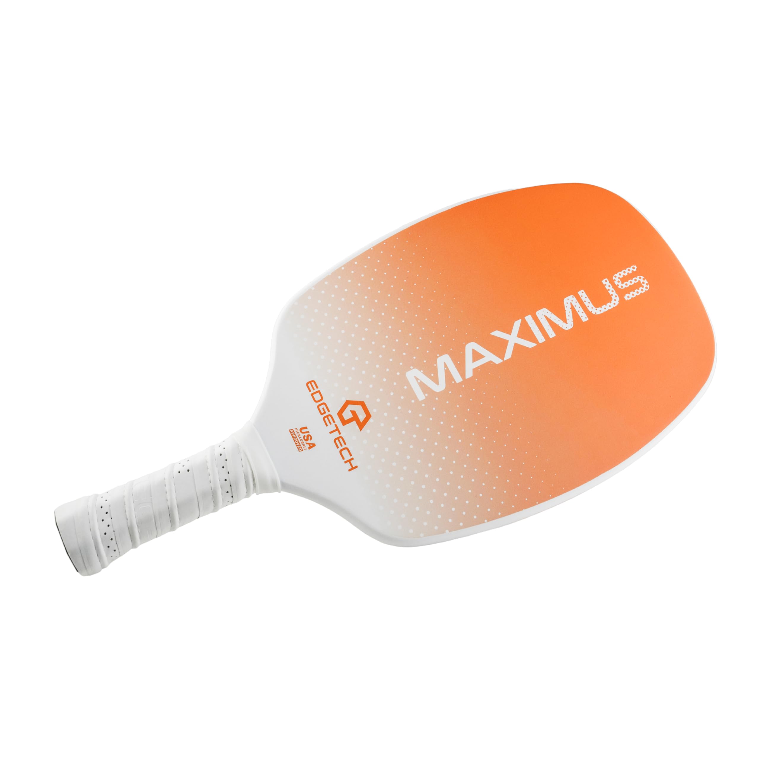 Maximus | Racchetta Pickleball Edgetech 3K Carbonio | Senza Bordo, Bilanciata per Controllo e Potenza | Borsa + 3 Nastri Protettivi Inclusi