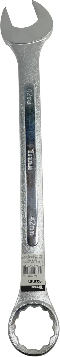 Titan 60114 42mm 12-Point Jumbo Combination Wrench