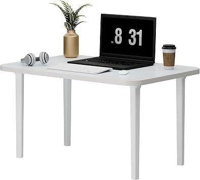 Laptop Bed Tray Table,Portable Laptop Stand for Bed,Elephant Legs Support Lap Tablet Table, Folding Couch Laptop Lap Desk with Storage Box for Bed Couch Sofa Floor Working White