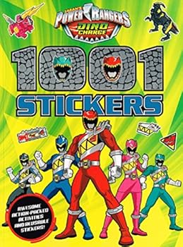 Paperback Power Rangers 1001 Stickers Book
