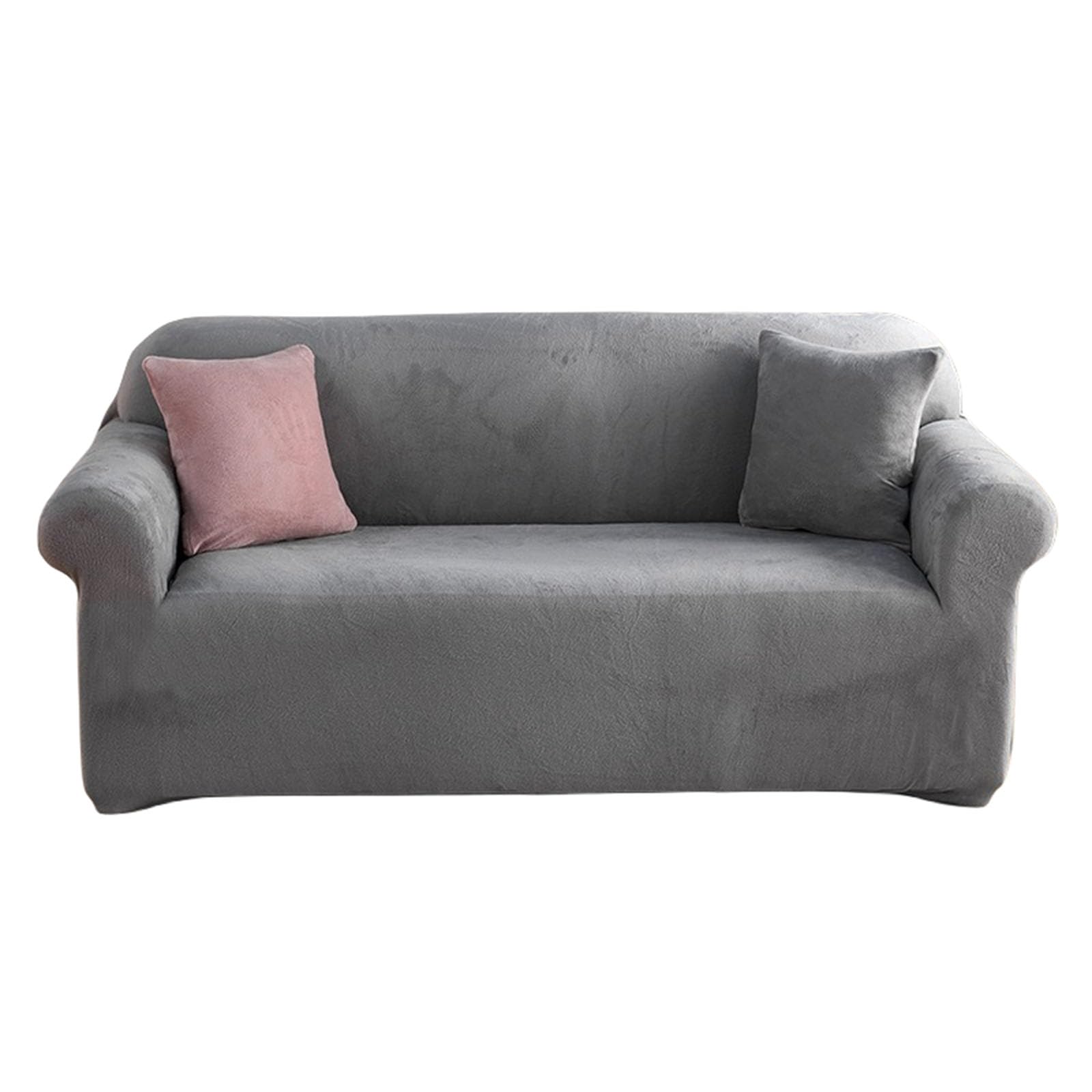 Housse de canapé en velours XL aspect lisse haut de gamme