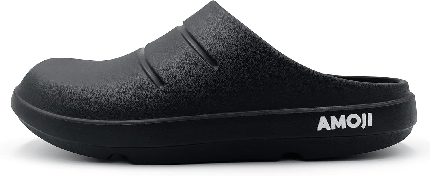 Amoji Unisex Arch Support Recovery Slide Sandals Orthopedic Clogs Athletic Shower Slipper XLS1556 - Image 2