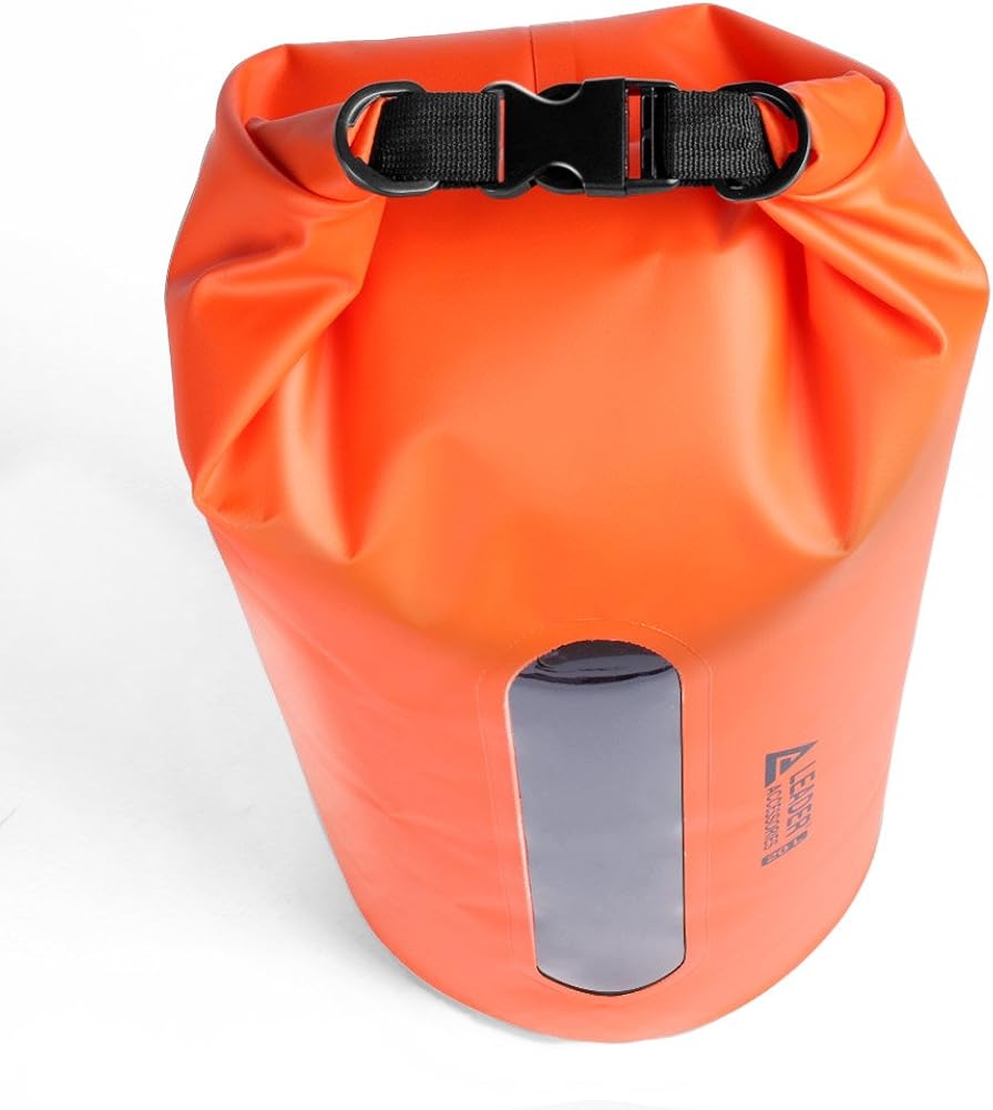 Leader Accessories Heavy Duty Vinyl Waterproof Dry Bag for Boating Kayaking Fishing Rafting Swimming Floating and Camping
