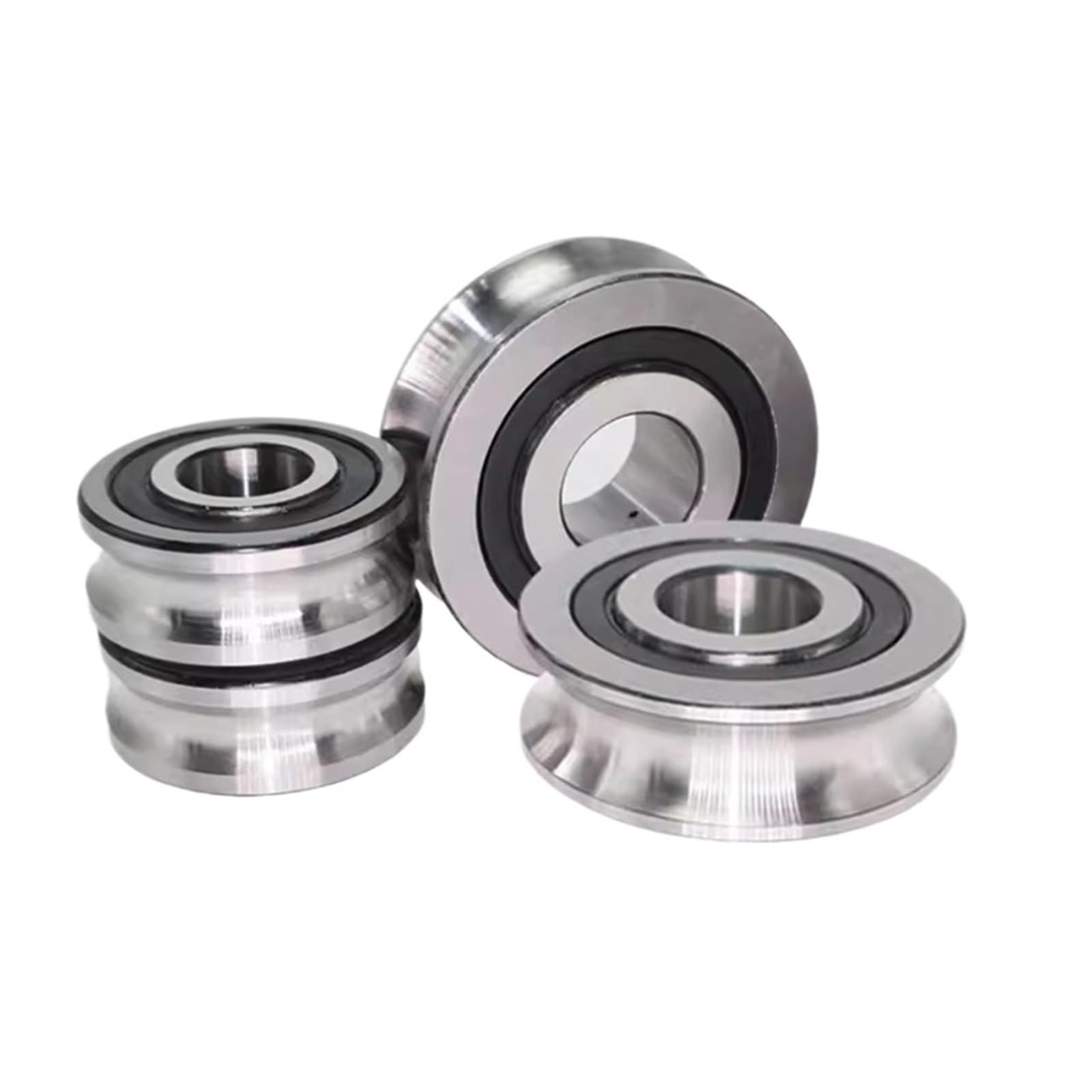 10 szt. koło pasowe do mieszania linii pasujących liniowych łożyska rowkowe V6001 12 x 28 x 8 mm koło pasowe V typ (V6001-3-0,8)