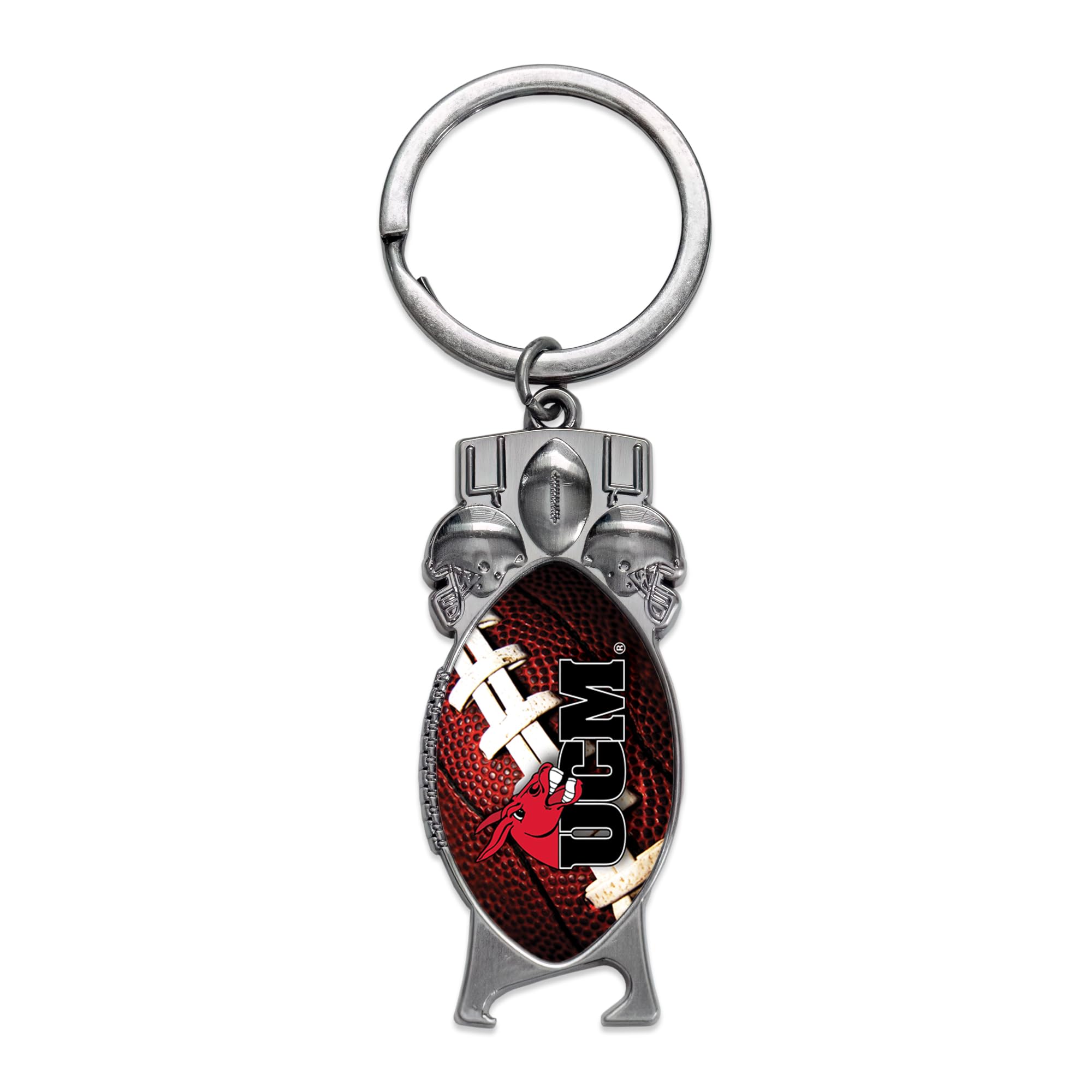 Rico Industries NCAA Central Missouri Mules Sculpted Bottle Opener Keychain -Great Gift Item