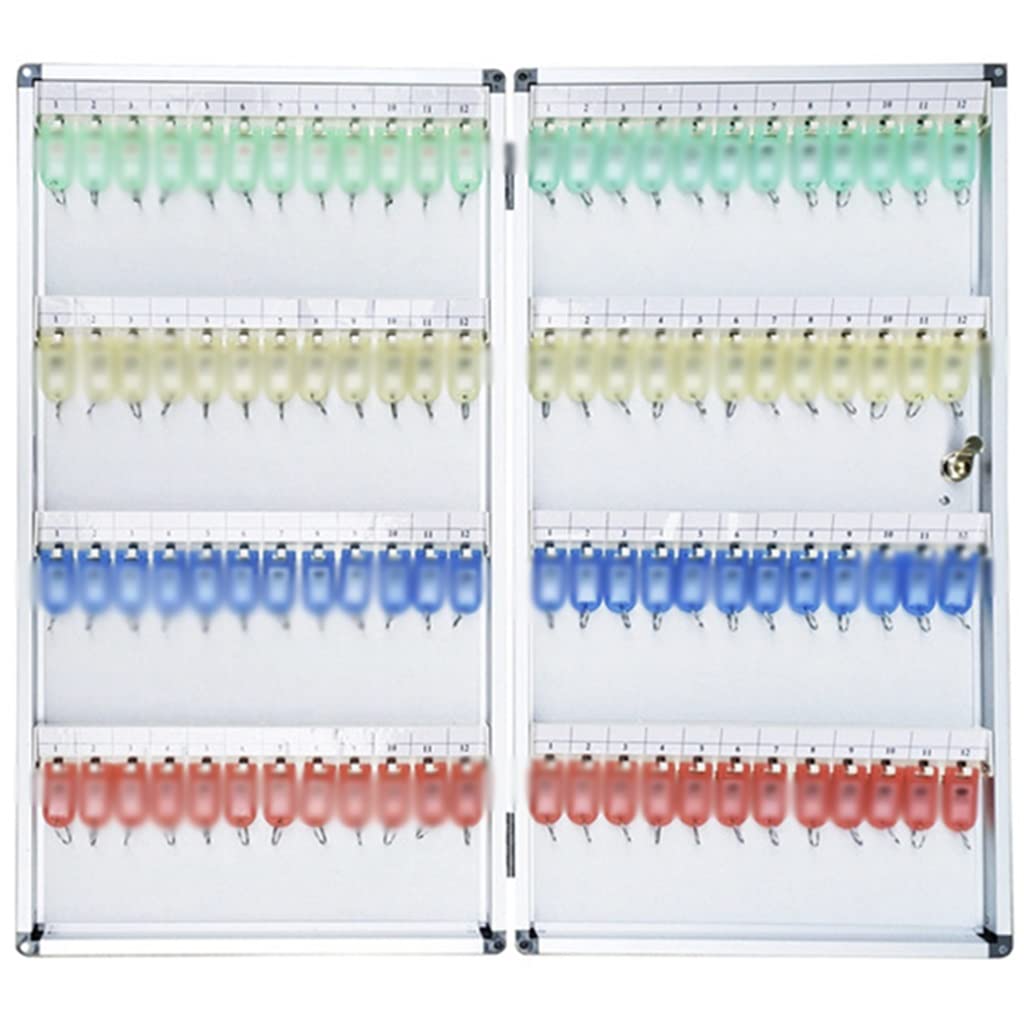Armoire à clés 96 clés en alliage d'aluminium Lar pour la gestion sécurisée au bureau