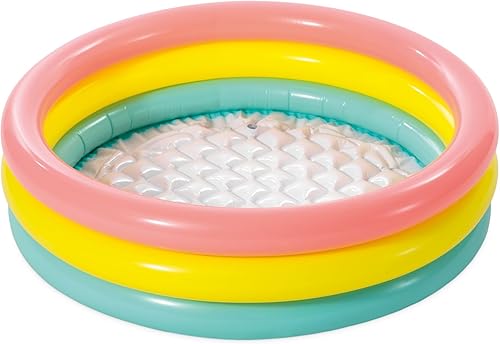 Intex Sunset Glow - Piscina para bebés 34 x 10 pulgadas beige