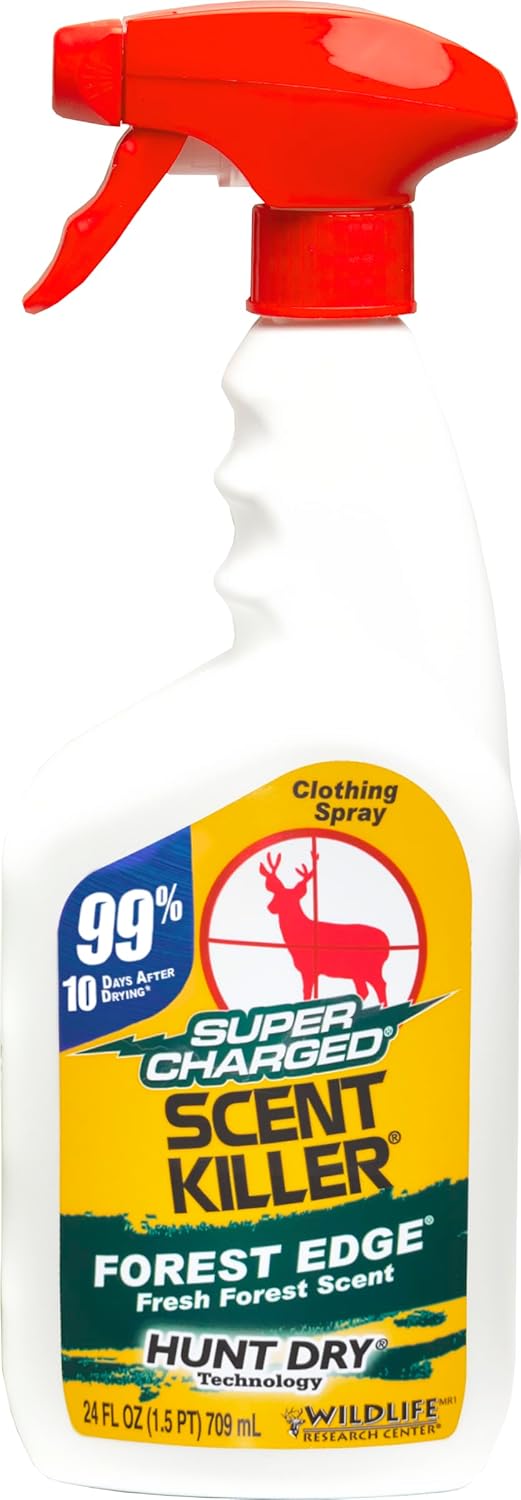 Supercharged Scent Killer Spray for Hunting – Fresh Forest 24 FL OZ Supercharged Scent Killer Spray for Hunting – Fresh Forest 24 FL OZ