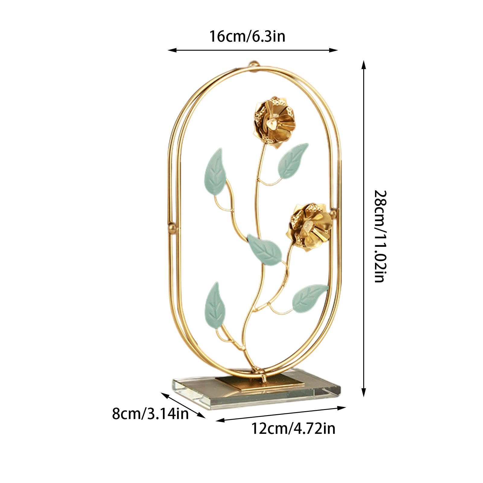 Amazon.co.jp: 金属の蓮の彫刻 - クリスタルベース付きの軽い豪華な