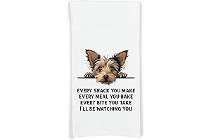 Yorkshire Terrier Every Snack You Make Dish Cloth