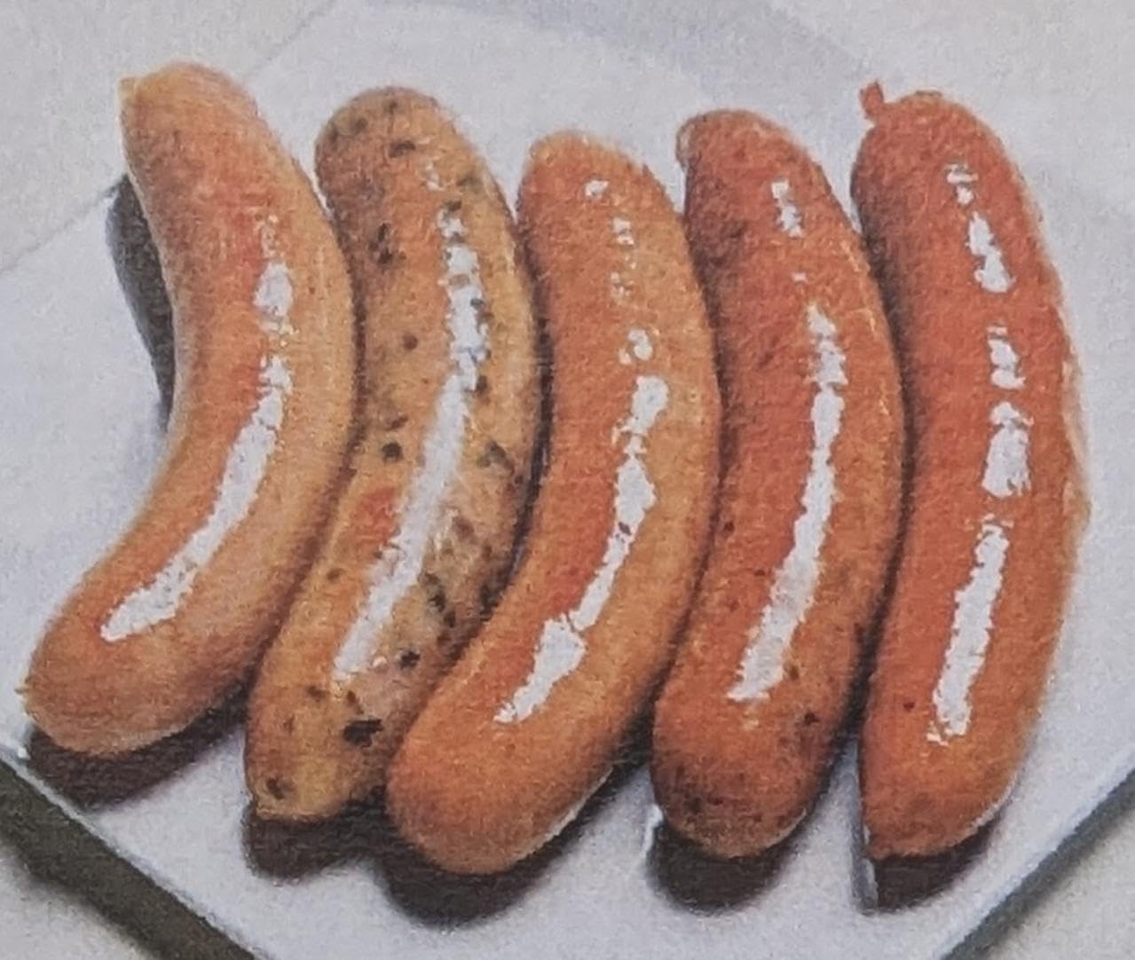 コスモフーズ バラエティーウインナー 1Kg（100ｇ×10P）×20P チーズ・バジル・黒胡椒・ハチミツレモン風味・プレーンの5種