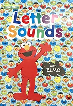 Paperback Sesame Street Educational Workbook-Letter Sounds with Elmo Book