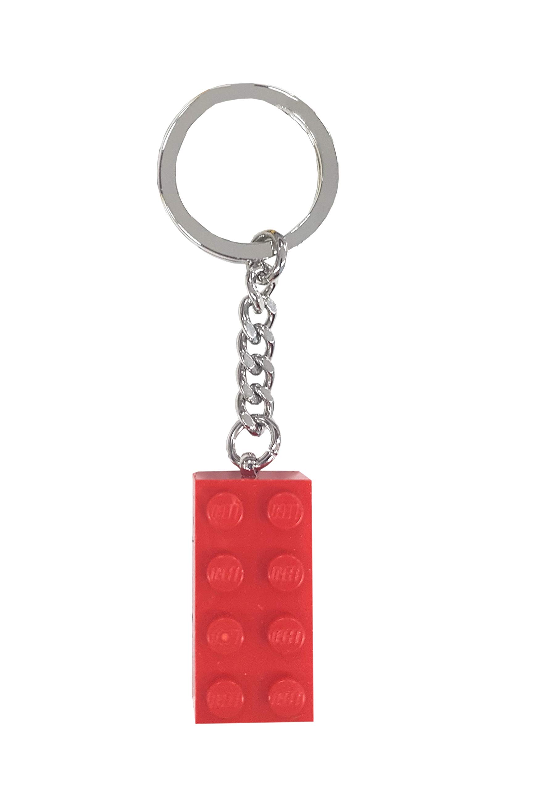 Lego Red 4x2 Stud Brick Keyring 850154 Red Brick - BNWT
