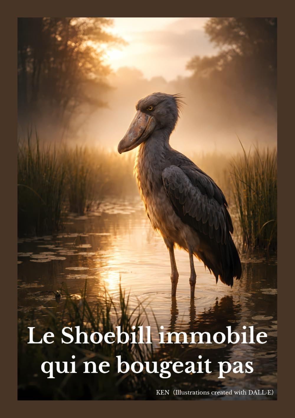 Le Shoebill immobile qui ne bougeait pas (Histoires de solitude et de silence)