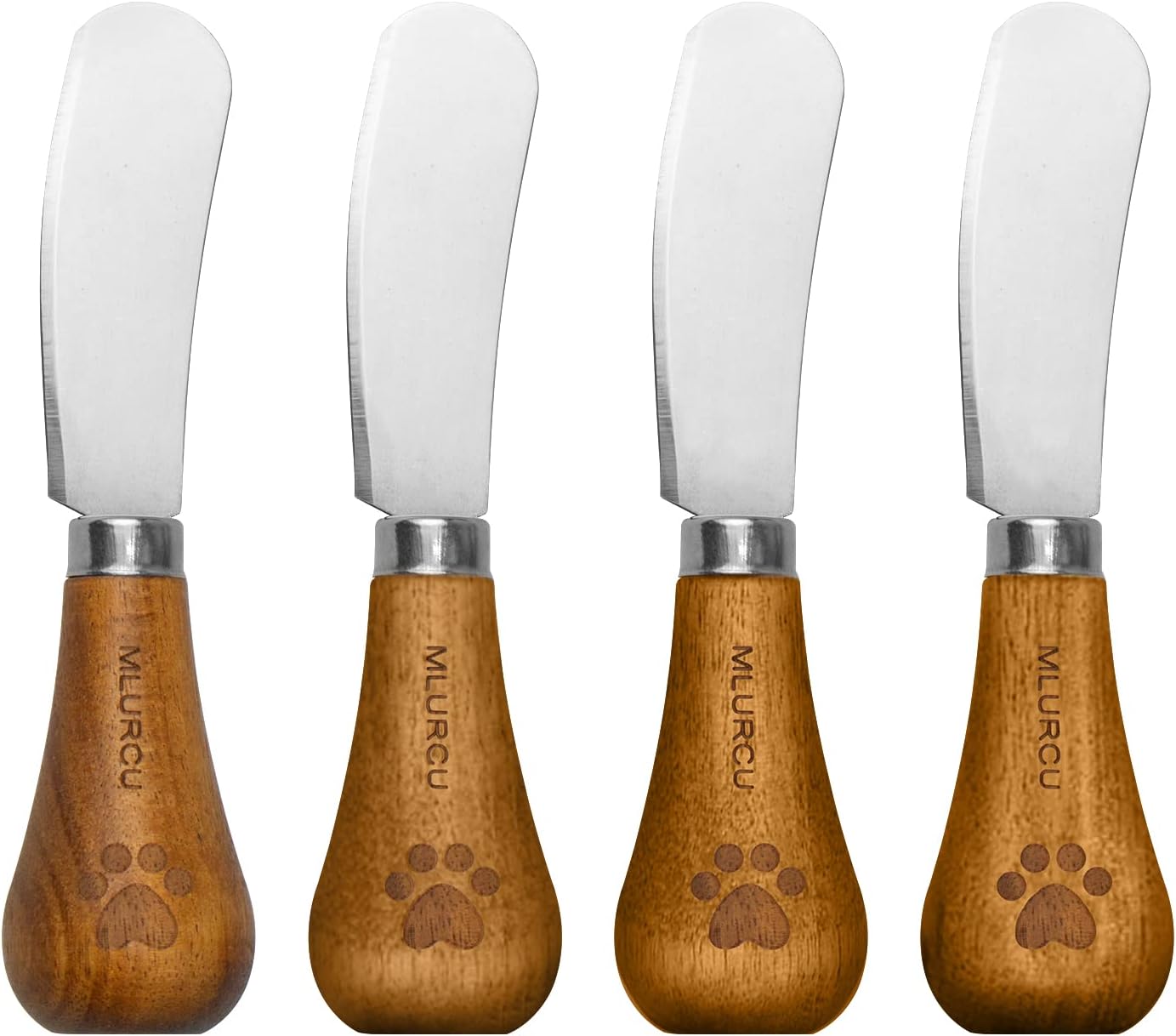 Standing Cheese Butter Spreader Knife Set 4 PCS Charcuterie