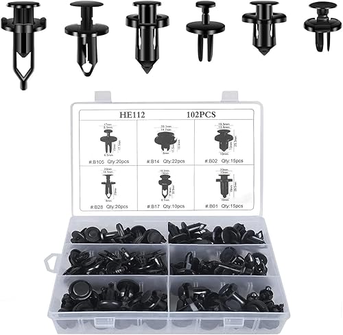 OTUAYAUTO - Clips de repuesto para Honda, Acura Clips de retención de parachoques