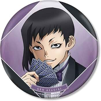 あさぎりゲン BIGマット缶バッジ thumb_20211109161451_618a1febb