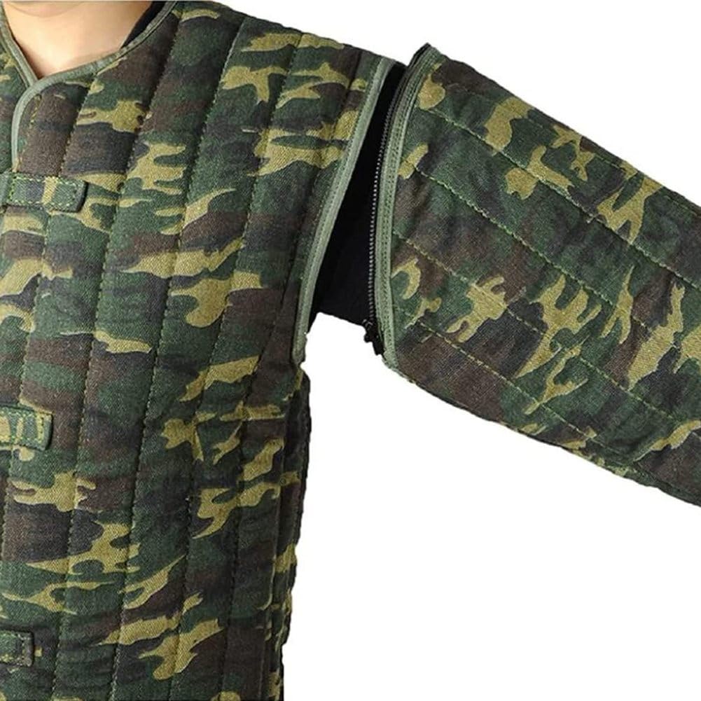 Ropa Protectora Para Perros De Adiestramiento: Traje Profesional De Protección Corporal Para Perros Grandes Con Mangas Antimordeduras, Chaqueta Y Pantalones De Adiestramiento Para Perros Policía.
