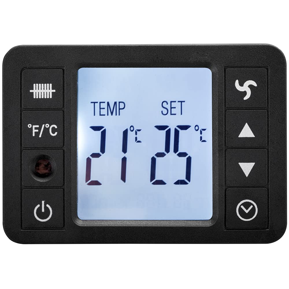 TROTEC Konwektor TCH 2310 E Designerski grzejnik elektryczny moc 1000 W / 1300 W / 2300 W dla pomieszczeń do 27 m² / 67 m³ przenośny i energooszczędny, biały