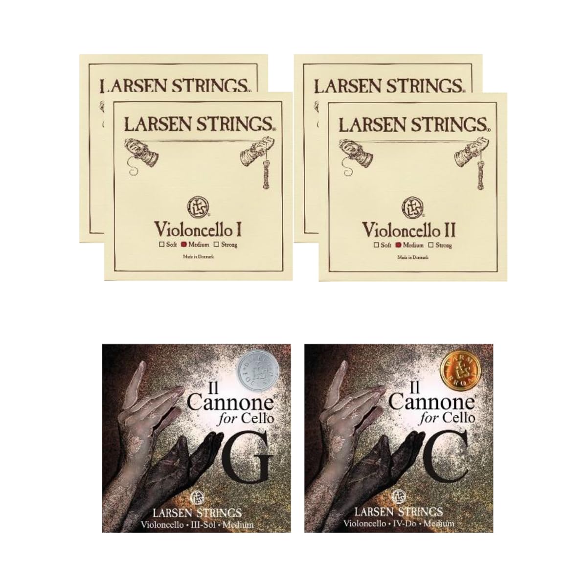 Larsen Corde per cello, originale Ltd