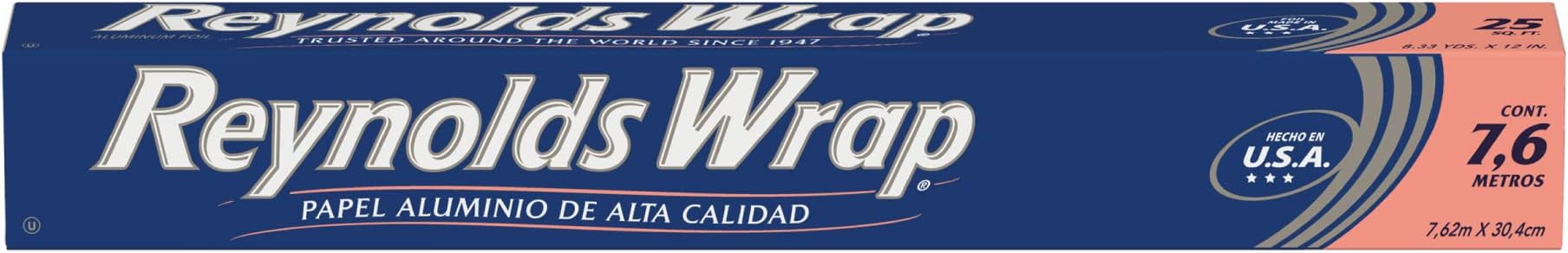 Reynolds Wrap Aluminium Foil 25. Sq Ft