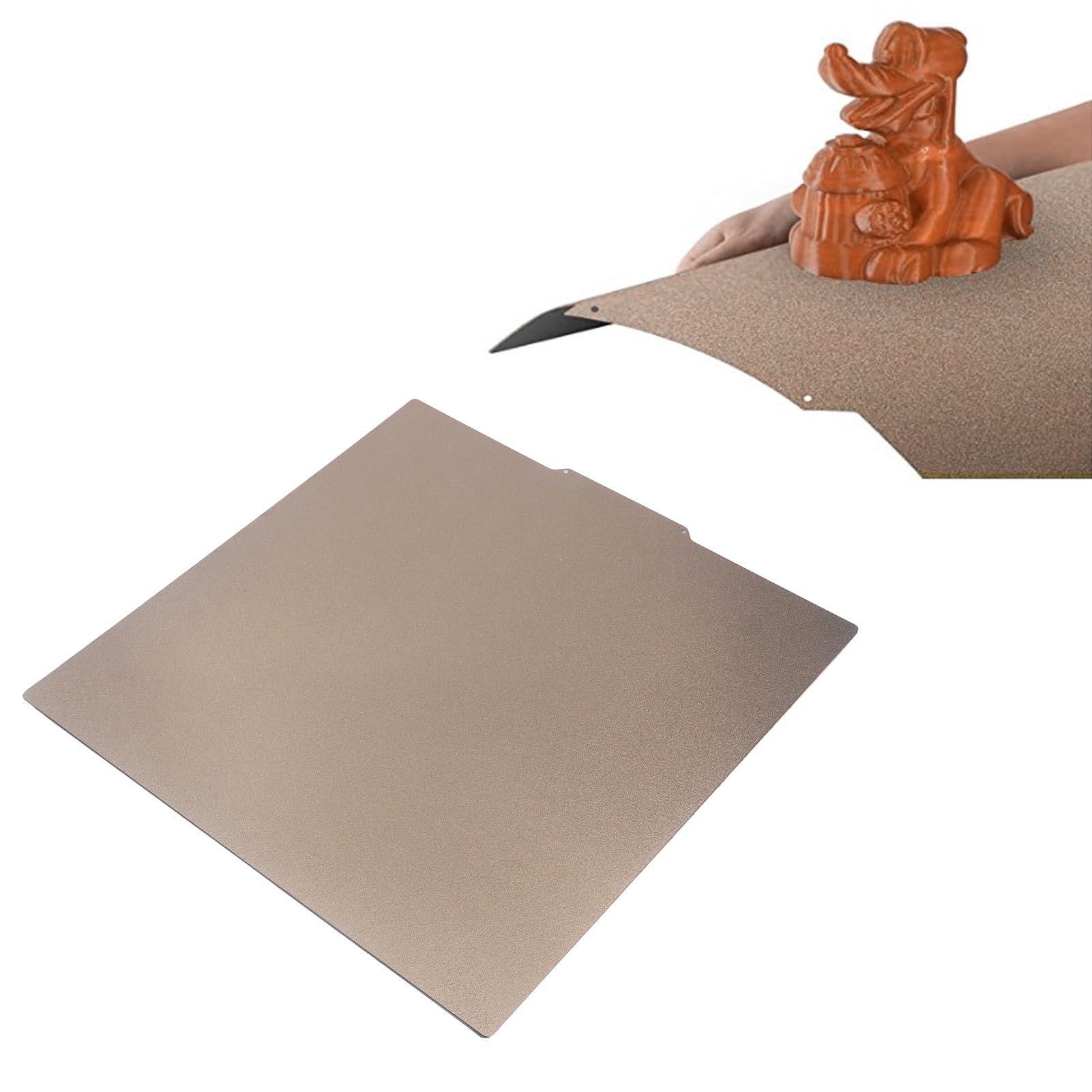 3D-printerbouwplaat Dubbelzijdig PEI-gecoate Flexibele Verenstalen Plaat Magnetische Basiskit voor CR10 MAXIMUM voor 3D-printers Ender 3D-printerplatforms Motoren