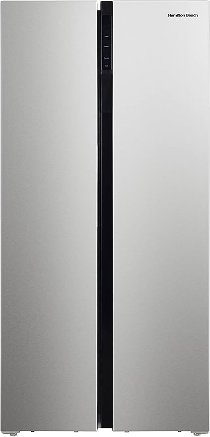 Hamilton Beach HBF2064 20.6 cu ft Counter Depth Full Size Refrigerator, Side Doors, Stainless on Fridge.com