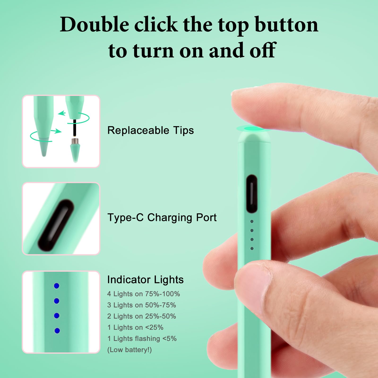 Amazon.com: Universal Stylus Pen for iPad iPhone Android Tablets