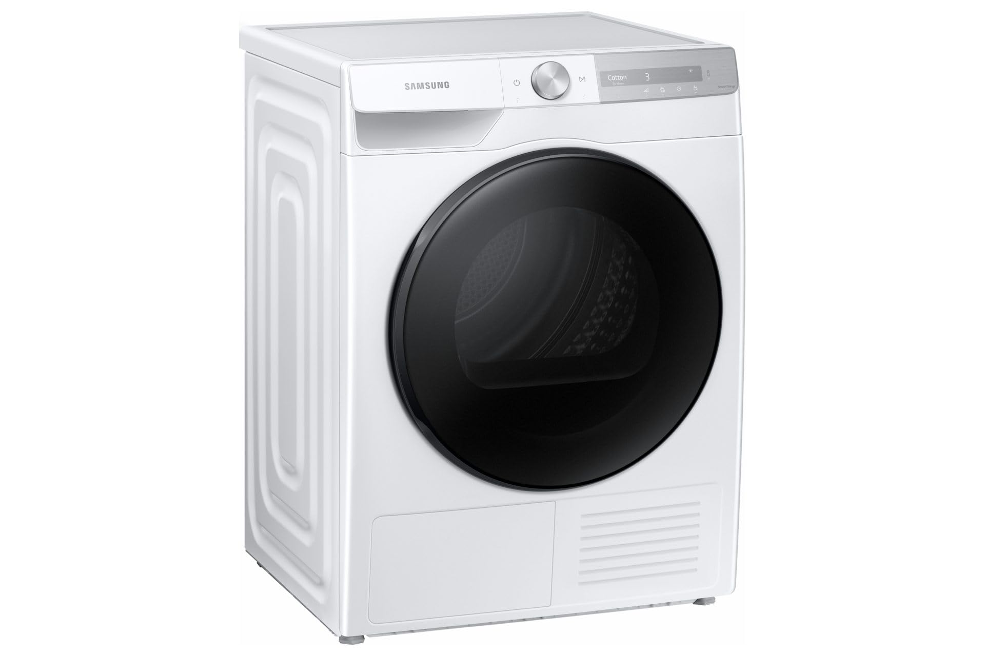 Samsung Secadora AI Control Quickdry DV90T7240BH/S3, 9 kg, bomba de calor, clase A+++, Wifi, Oblé reversible, carga frontal, 60 x 85 x 60 cm