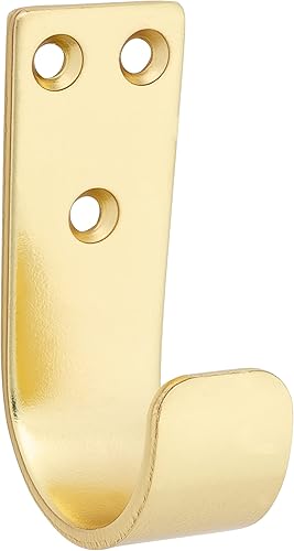 National Hardware N337-902 Cooper Gancho Multiusos, 2-516", Oro Cepillado