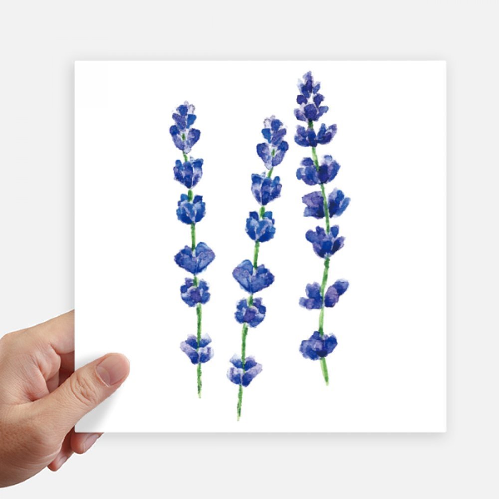 Sticker lavande fleur pour personnaliser votre ordinateur portable et vos murs de chambre
