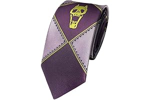 Anime Men's Necktie Skeleton Kira Tie