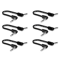 Algopix Similar Product 1 - HOSA 6 Pack Flat Guitar Patch Cable