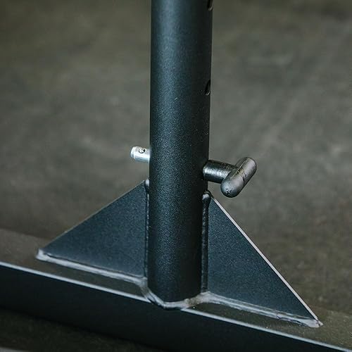 Miniatura 8 de Titan Fitness Máquina de prensa vertical de piernas, capacidad de 400 libras, Compatible con placa olímpica de diamante, Entrenamiento de