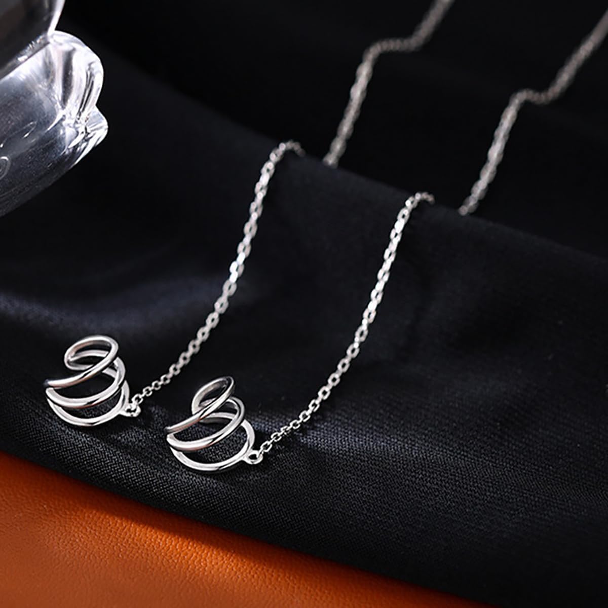 SLUYNZ 925 Sterling Silver Ear Cuff Earrings Chain for Women Crawler Earrings Wrap Helix Climber Earrings