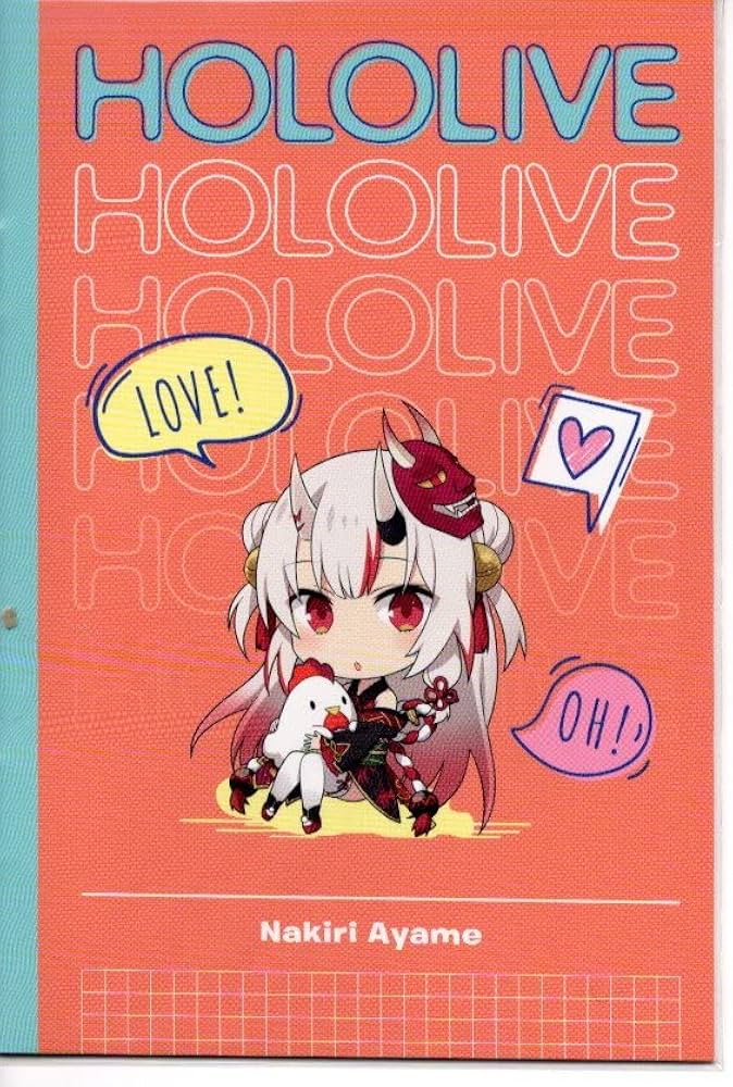 Amazon.co.jp: ミニノート ホロライブ hololive ローソン 百鬼