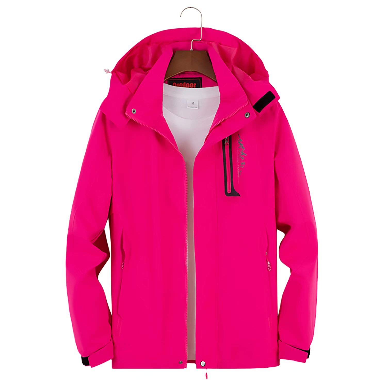 Women's Hiking Travelling Windbreaker Mountaineering Softshell Raincoat Outdoor Waterproof Jacket