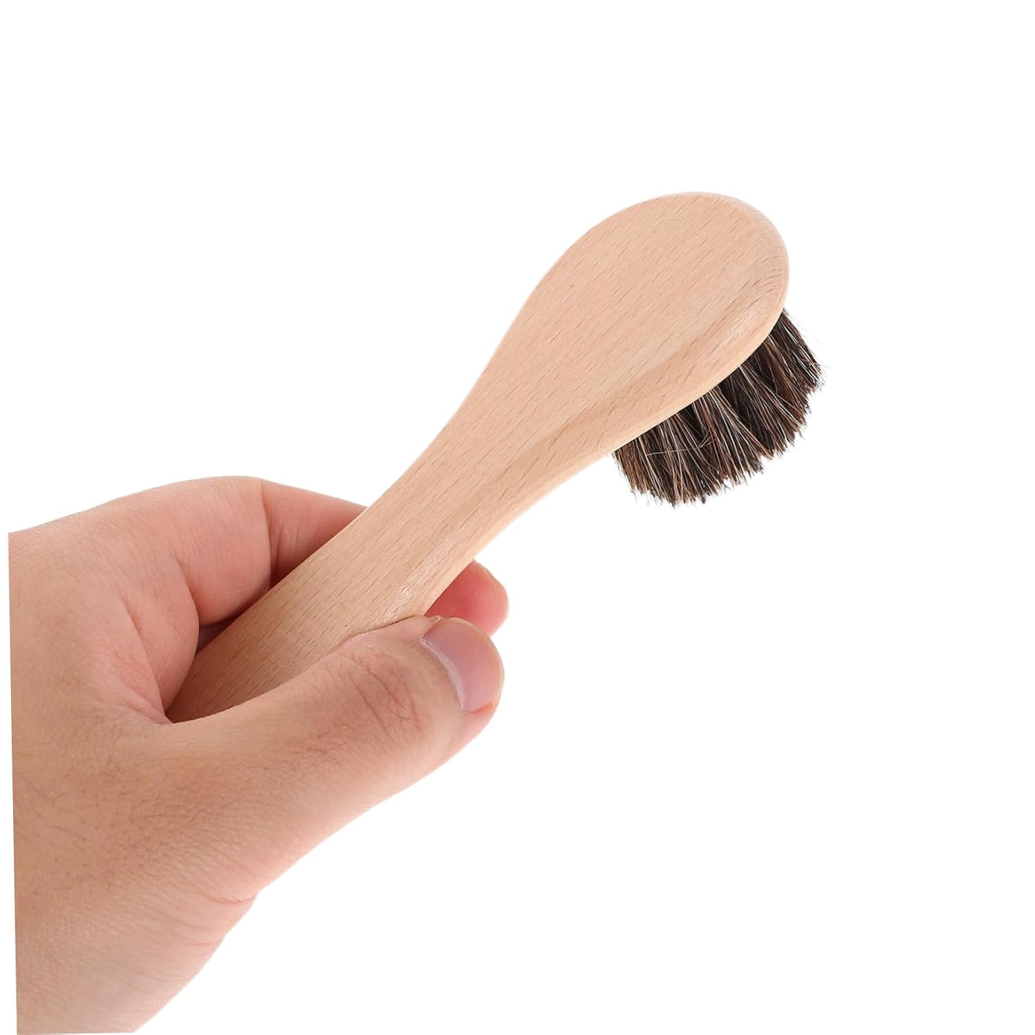 Toddmomy 2pcs Soft Bristles Pet Bath Brush for Small Animals Grooming Brush Handle for Hamsters Rabbits and Guinea Pigs