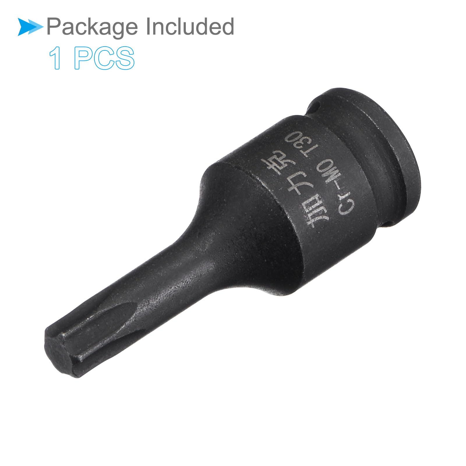 Torx-Bit-Stecknuss T50 – 1/4" Antrieb, 35 Mm Lang, Aus CR-MO Mit Fase & Stiftloch Für Schlagschrauber