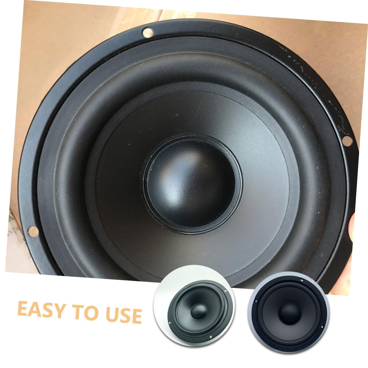 Mipcase Altoparlanti Per Porte Auto Posteriori 4 Ohm Kit 2 Pezzi Magnete, Compatibili Per Impianti Audio Auto Modificati, Resistenti e Versatili Per Musica Classica, Jazz, Rock