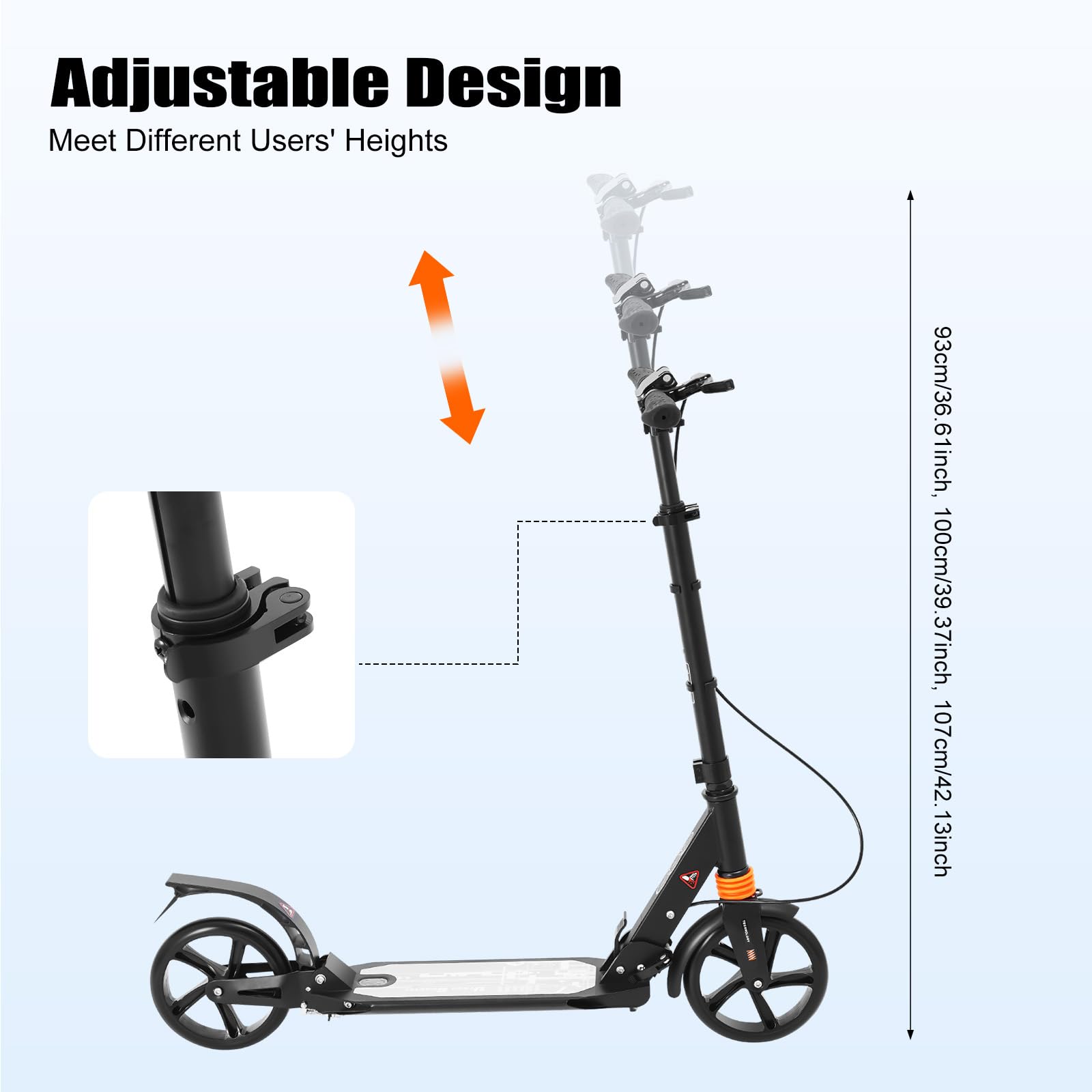Scooter Adulti Pieghevole Freno A Mano Monopattino Pieghevole City Scooter Per Adulti – Ruote 200mm, Freno A Mano, Design T-style, Garantito 3 Anni, Perfetto Per Città E Trasporto Milwaukee Trolley Scooter Adulti Pieghevole Freno A Mano Monopattino Pieghevole City Scooter Per Adulti – Ruote 200mm, Freno A Mano, Design T-style, Garantito 3 Anni, Perfetto Per Città E Trasporto Milwaukee Trolley