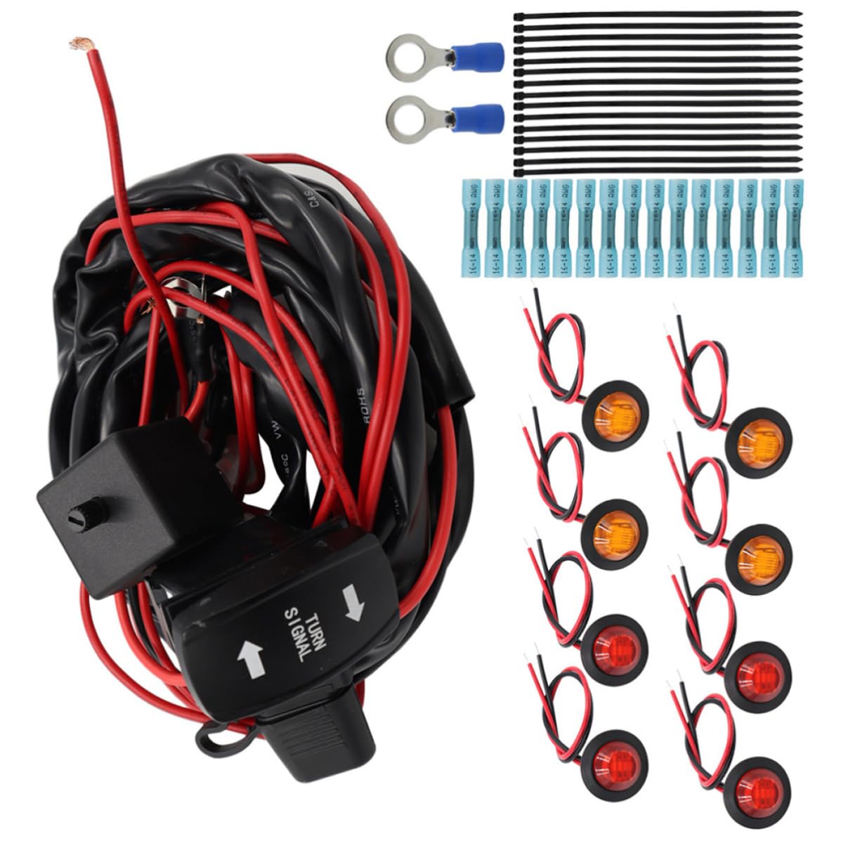 ORFOFE Kit Utv Interruttore 12v Atv Indicatori di Direzione