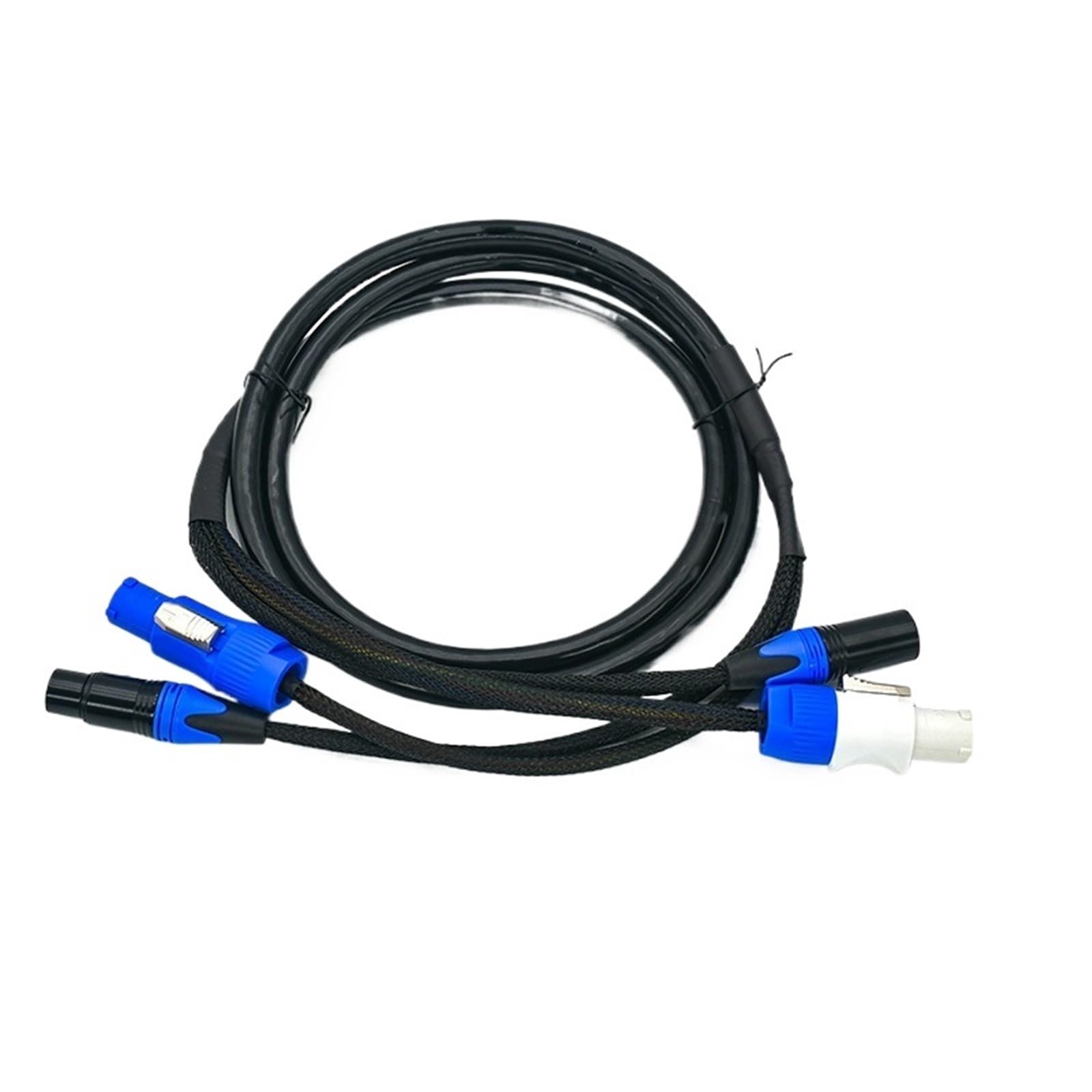 Kabel XLR 2,5 mm do ciężkich zastosowań 3 x 2,5 mm² 1 m 2 m 3 m 5 m AC do oświetlenia scenicznego dla DJ(2m)