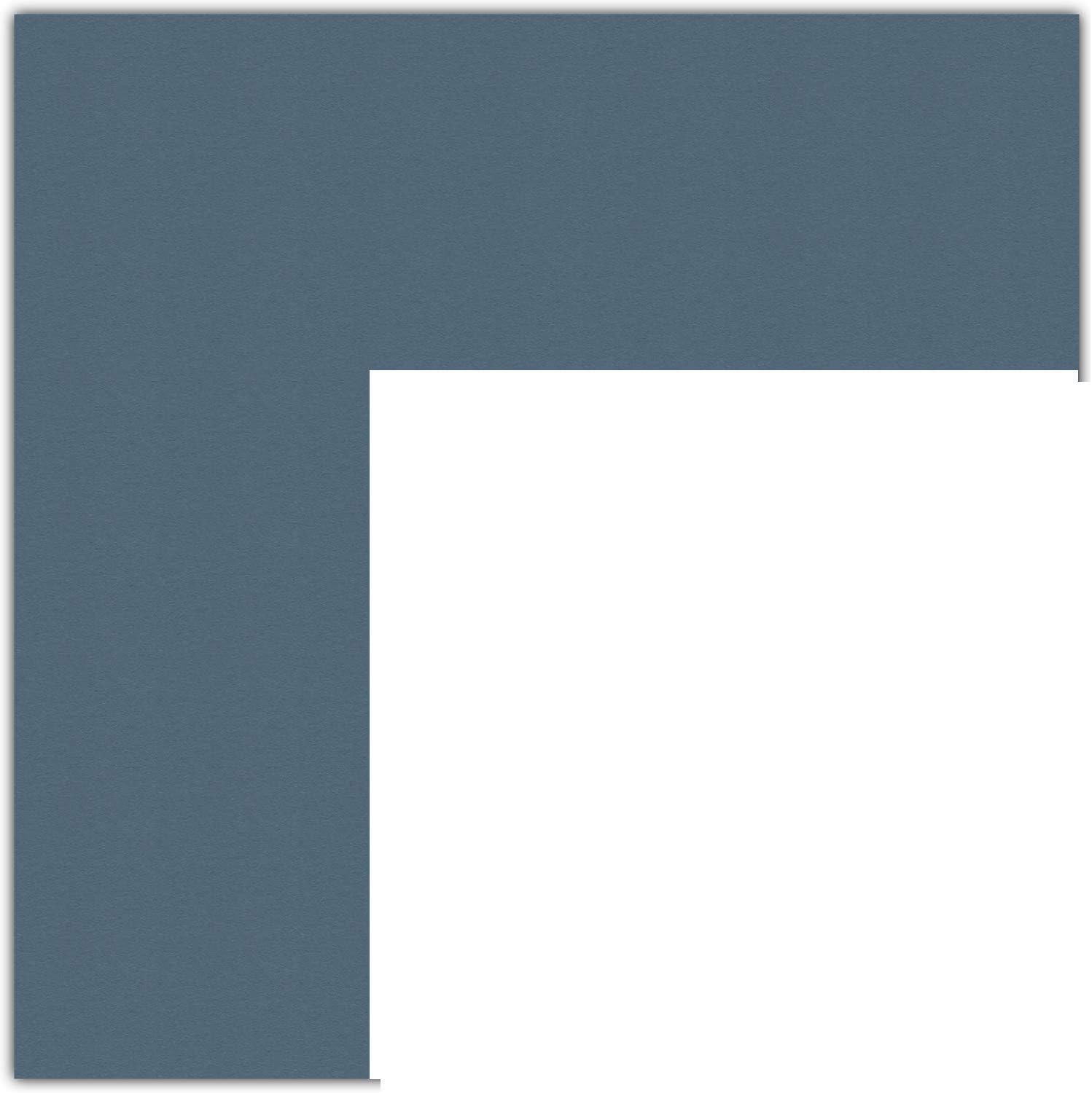 24x33 Antique Blue / Dutch Blue Custom Mat for Picture Frame with 20x29 opening size (Mat Only, Frame NOT Included)