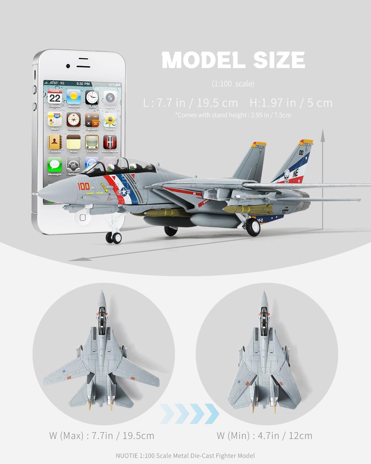 F-14A Tomcat 1/100 metalowe zestawy modeli samolotów ze stojakiem VF-2 łowcy nagród odlewany ciśnieniowo model myśliwca odrzutowiec wstępnie zbudowana kolekcja samolotów wojskowych na wystawę