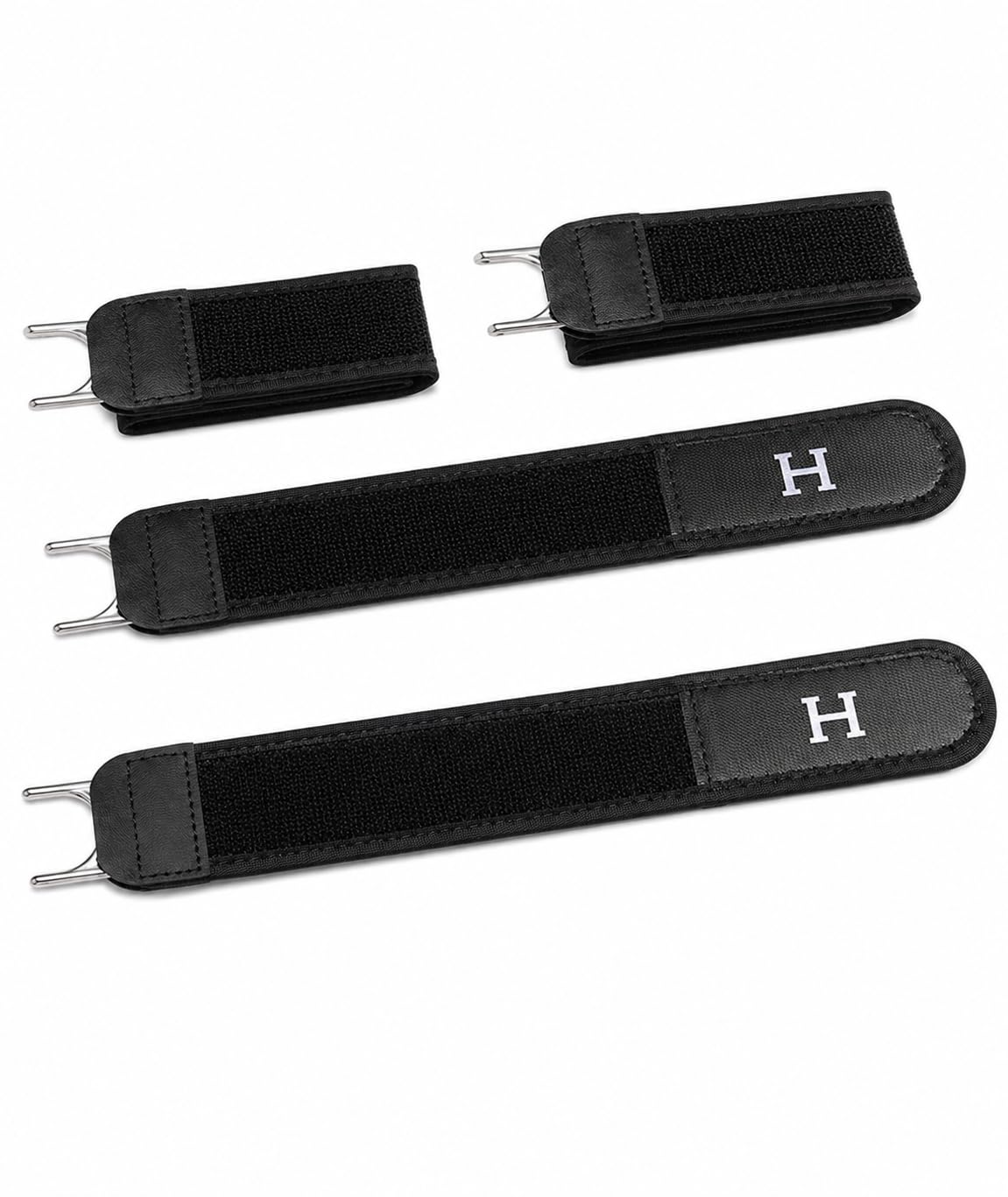 mittijoy 4PCS Elastic Belt for Men, Buckle Free Belt for Men, Smooth and Invisible Fit for Professional Use, Set of Black Buckle Free Belts-picture-14