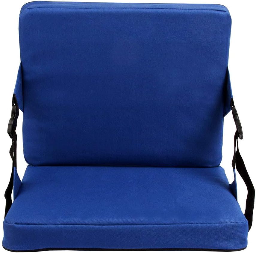 Indoor & Outdoor Folding Chair Cushion, Foldable Portable Stadium Seat,Chair Cushion for Sports Events, Outing, Travelling，Hiking, Fishing