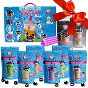 The Original ULTIMATE D.I.Y. Bubble Tea Party Kit *CLASSIC FLAVORS* by: Buddha Bubbles Boba