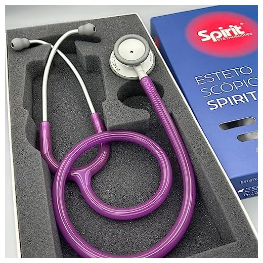 Estetoscópio Spirit MD Pro-Lite Adulto Violeta Lilás